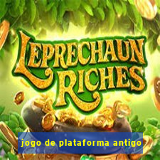 jogo de plataforma antigo